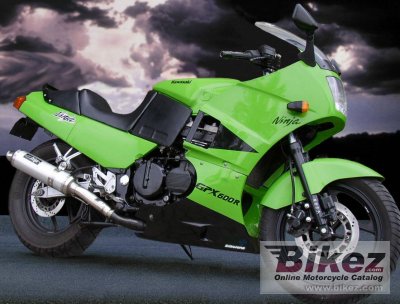 1990 Kawasaki GPX 600 R photo